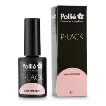 Nail Polish Semi-permanent P-Lack Eurostil PINK RIBBON...