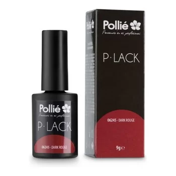 Nail Polish Semi-permanent P-Lack Eurostil DARK ROUGE...