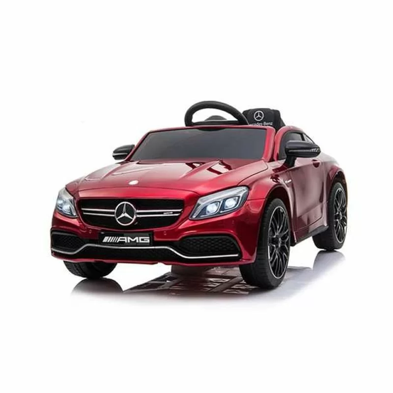 Children's Electric Car Injusa Mercedes Benz Amg C63 Red Lights with sound Radio control 12 V