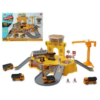 Track with Ramps Yellow Construction Work Vehicles (Set)...