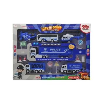 Vehicle Playset City Police 45 x 33 x 6 cm 2