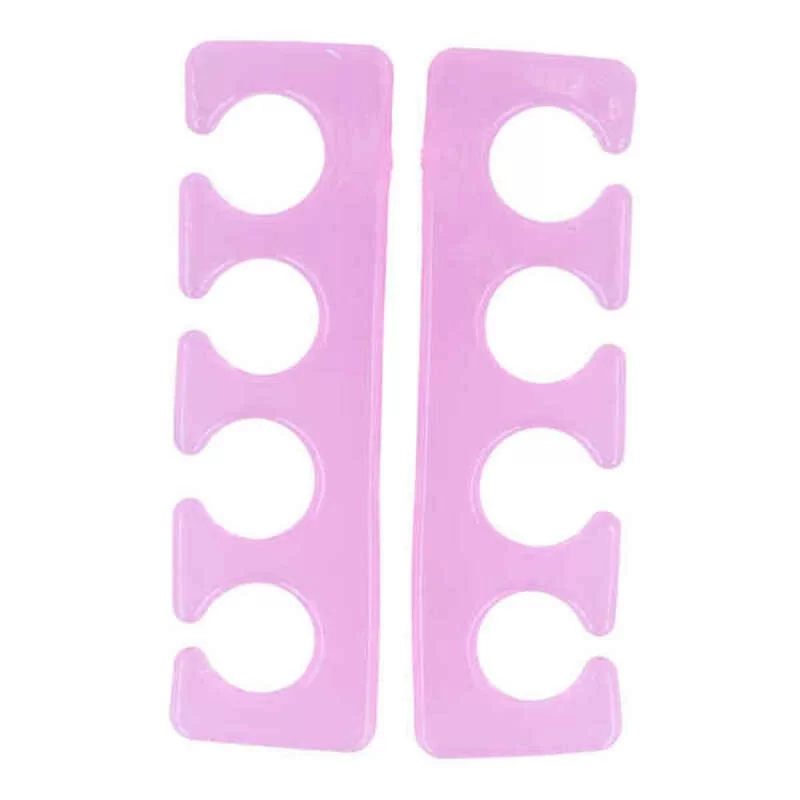 Finger separator Eurostil SEPARADEDOS SILICONA Silicone (2 pcs)