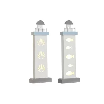 Decorative Figure DKD Home Decor 14 x 5,5 x 40 cm Blue... 2