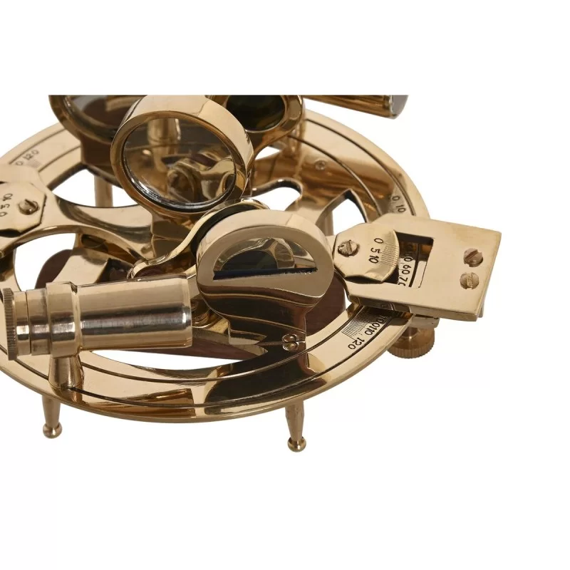 Decorative Figure DKD Home Decor Golden Wood...