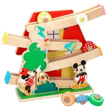 Wooden Track with Ramps for Car Disney 5 Pieces 4 Units... 2