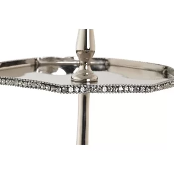 Centerpiece DKD Home Decor Silver Aluminium (28 x 28 x 47... 2