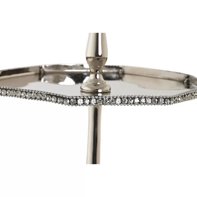 Centerpiece DKD Home Decor Silver Aluminium (28...
