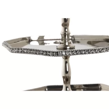 Centerpiece DKD Home Decor Silver 23 x 23 x 22 cm 2