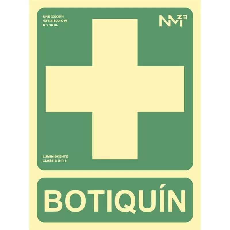 Adhesive Sign Archivo 2000 First Aid Kit PVC...