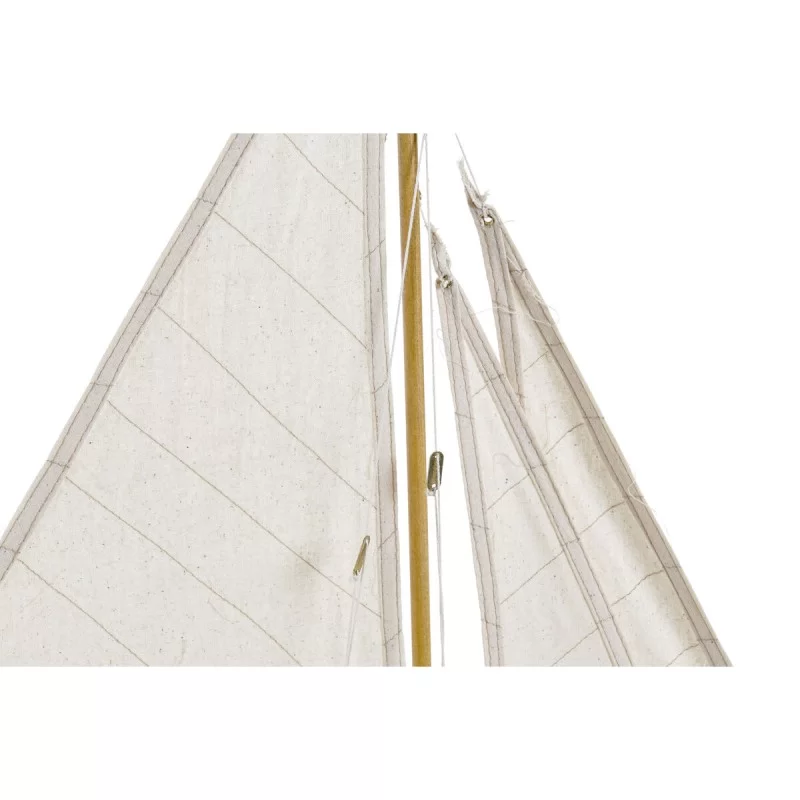 Barco DKD Home Decor 42 x 9 x 62 cm Blue White