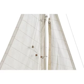 Barco DKD Home Decor 42 x 9 x 62 cm White Green 2