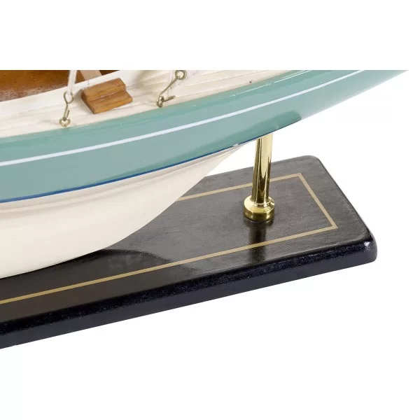 Barco DKD Home Decor 42 x 9 x 62 cm White Green