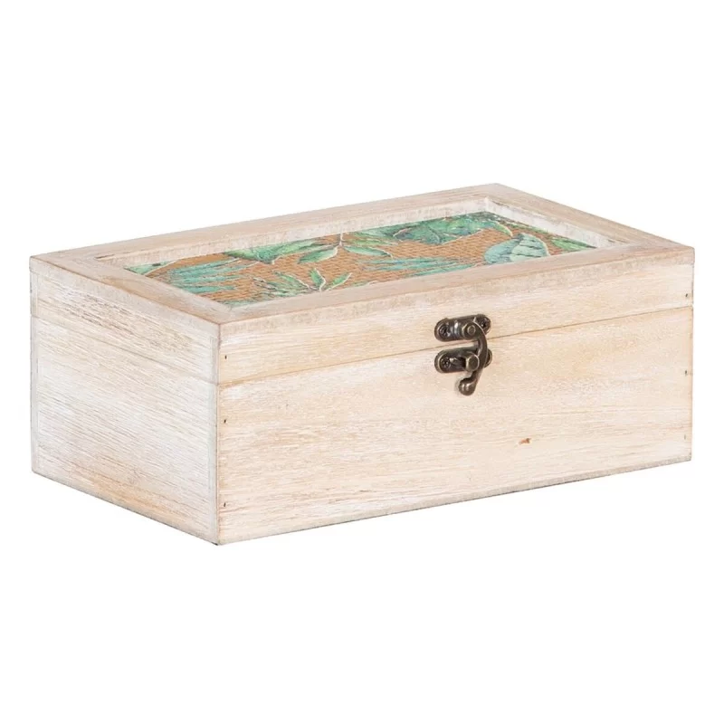 Decorative box 30 x 18 x 12 cm Sheets Rattan...