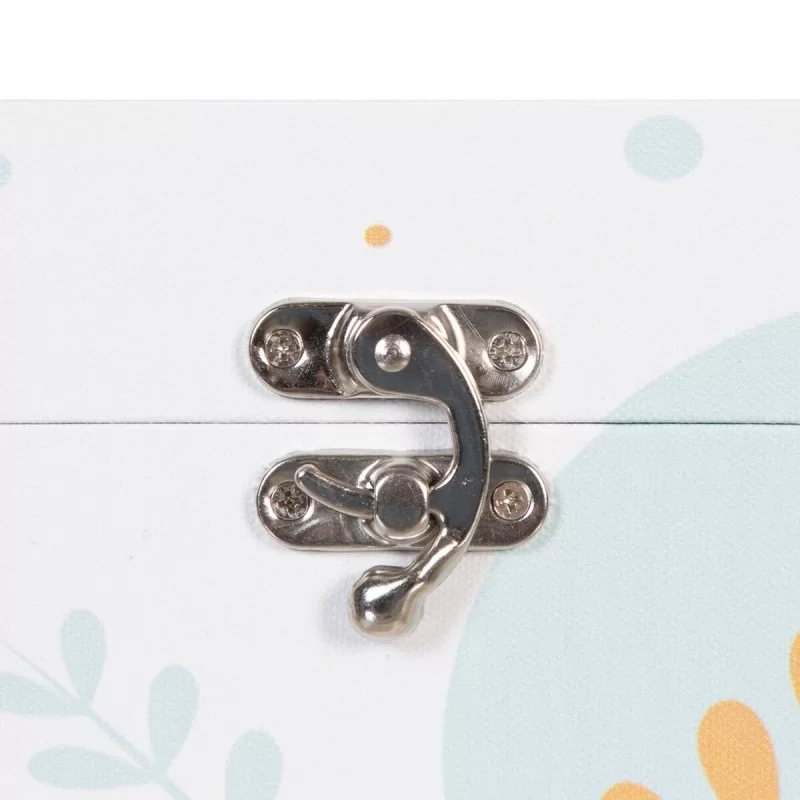 Set of Chests 30 x 18 x 15 cm Canvas DMF (2...