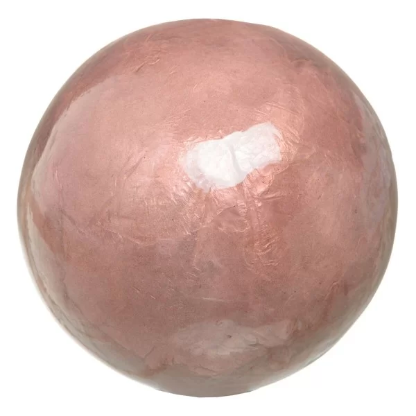 Balls CAPIZ Decoration Pink 10 x 10 x 10 cm (8 Units)