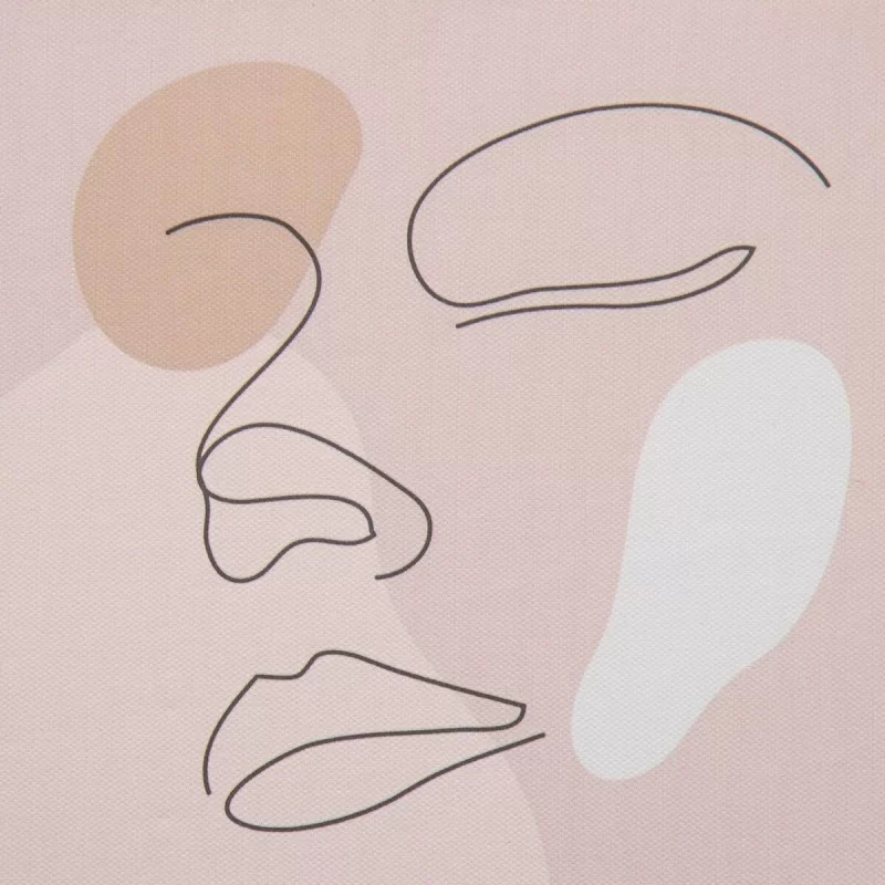 Set of Chests 30 x 18 x 15 cm Canvas DMF (2...