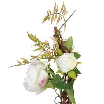 Decorative Flowers 100 x 27 x 20 cm White Peony 2