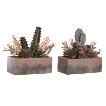 Decorative Plant DKD Home Decor 19 x 9 x 22 cm Pink...