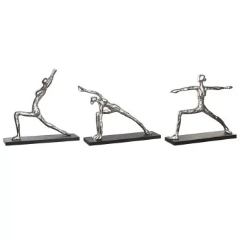 Decorative Figure DKD Home Decor 33 x 10 x 35 cm Silver...
