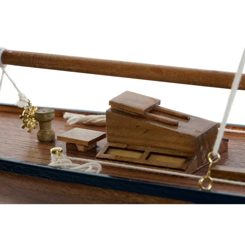 Barco DKD Home Decor Brown 50 x 10 x 70 cm White