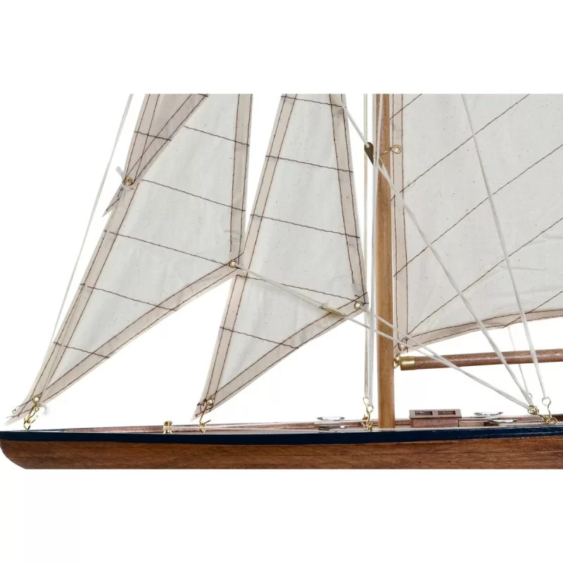 Barco DKD Home Decor Brown 50 x 10 x 70 cm White