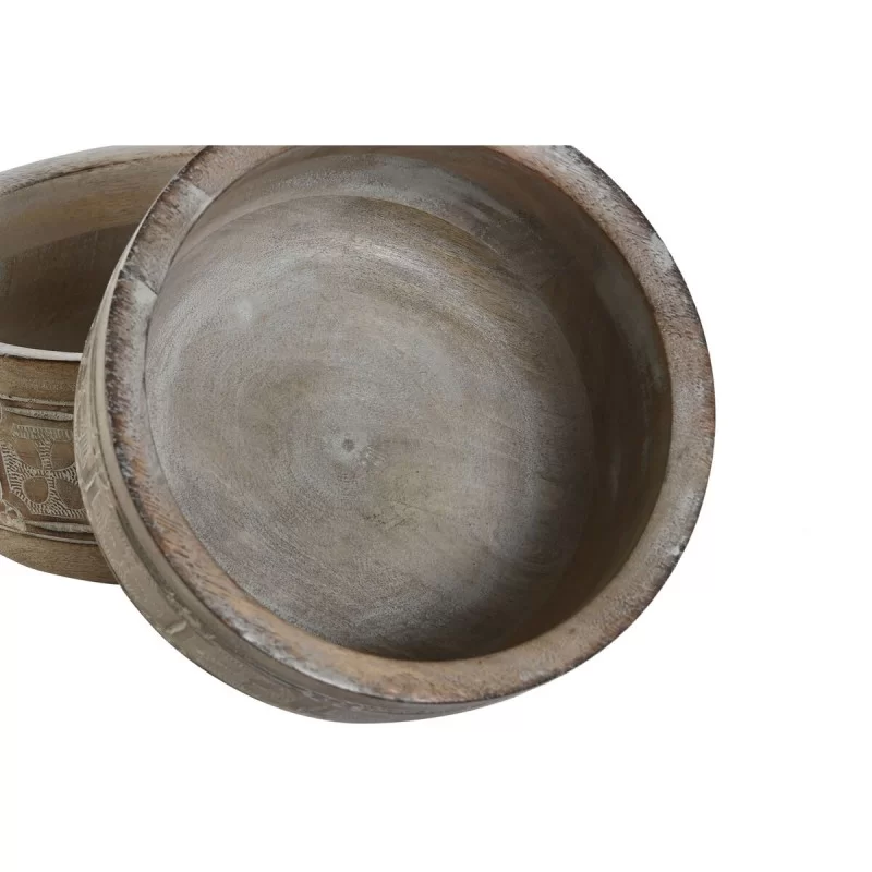 Centerpiece DKD Home Decor White Natural Indian...