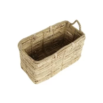 Basket set DKD Home Decor 49 x 30 x 35 cm Metal 2