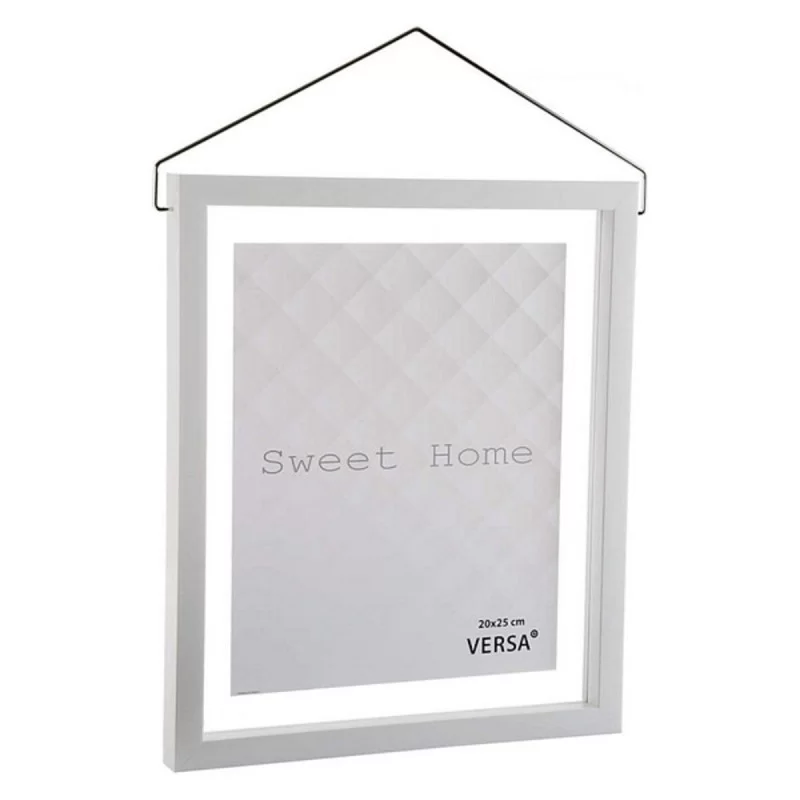 Photo frame Diamond White Plastic