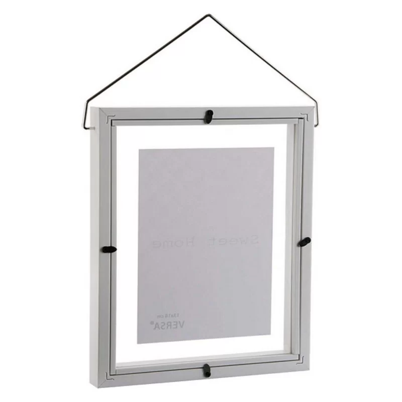 Photo frame Diamond White Plastic