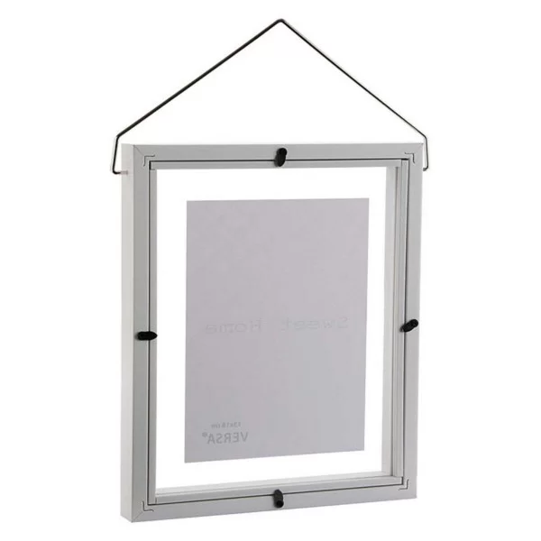 Photo frame Diamond White Plastic