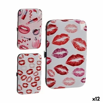 Manicure Set Plastic Lips (12 Units)