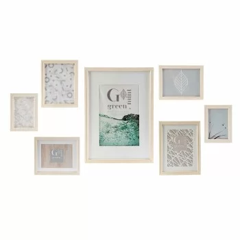 Wall photo frame DKD Home Decor 32,5 x 1,5 x 45 cm...