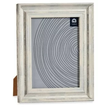 Photo frame Grey 21 x 2 x 26 cm Crystal Silver Wood Brown...