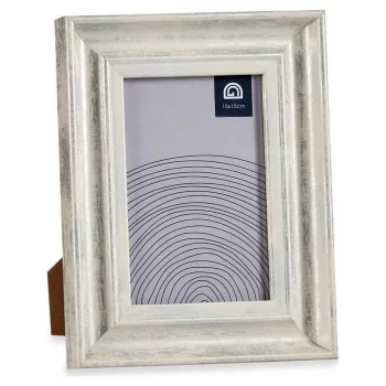 Photo frame Grey 16,2 x 2 x 21 cm Crystal Silver Wood...