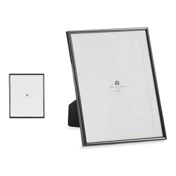 Photo frame Black Crystal Steel (15 x 20 cm) 2