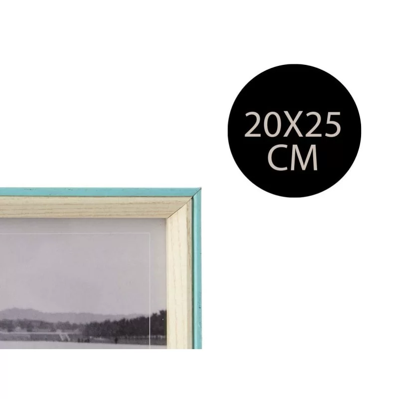 Photo frame Blue Light brown Crystal White 3 x...