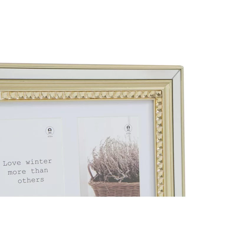 Photo frame DKD Home Decor Luxury Crystal...