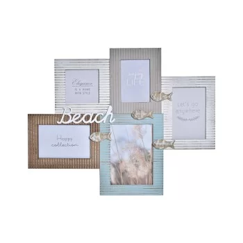 Photo frame DKD Home Decor Beach 51 x 2 x 40,5 cm Wood...