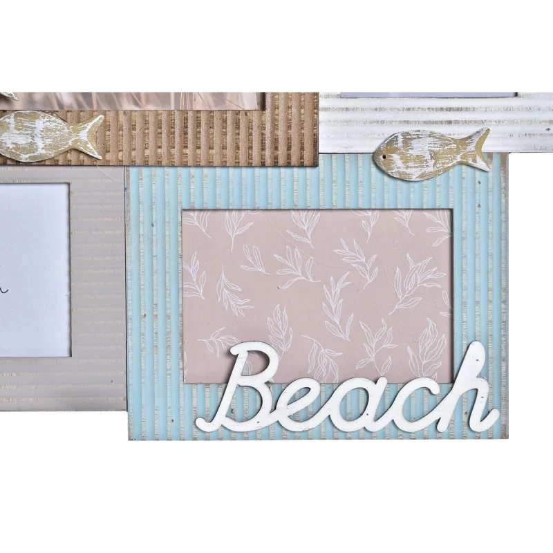 Photo frame DKD Home Decor Beach 46,5 x 2 x...