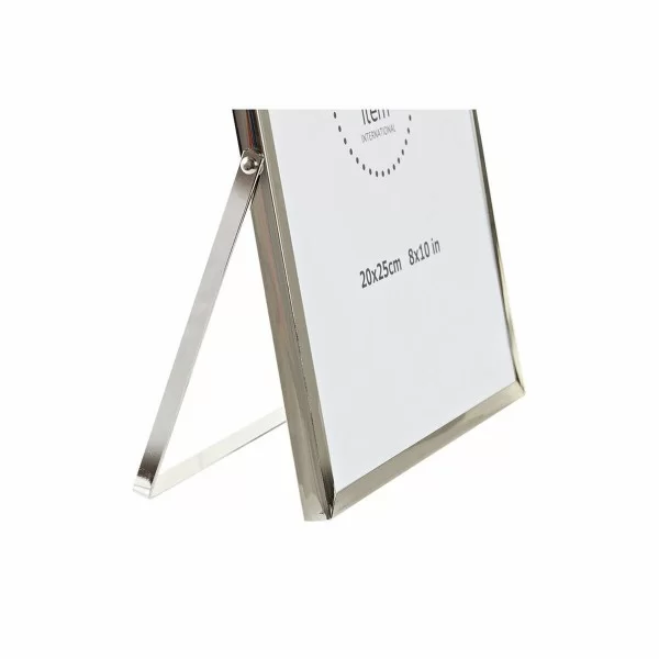 Photo frame DKD Home Decor Silver Metal Traditional 21 x 2 x 26 cm