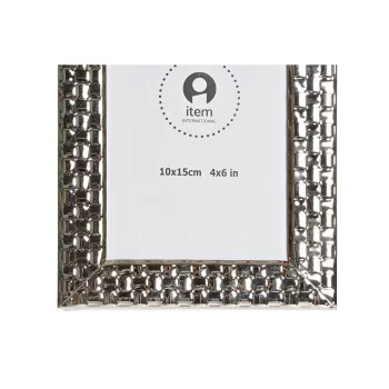 Photo frame DKD Home Decor Silver Metal Shabby Chic 30 x... 2