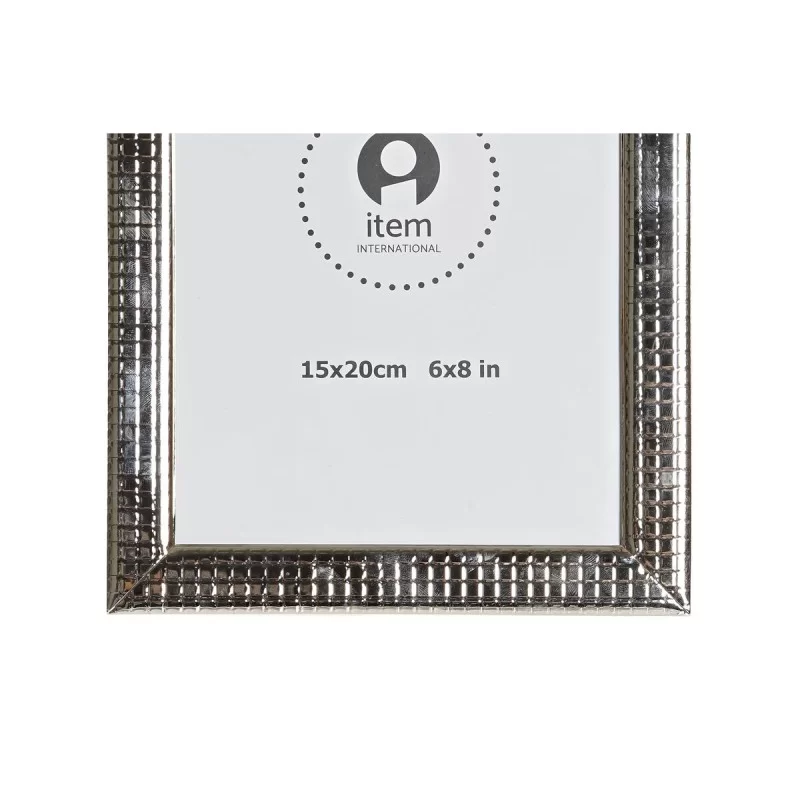 Photo frame DKD Home Decor Silver Metal Shabby...