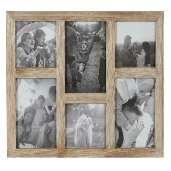 Photo frame DKD Home Decor 35 x 1,2 x 29 cm Crystal...