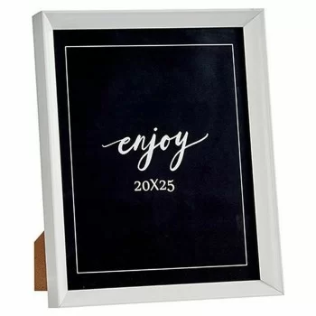 Photo frame White Plastic Glass (22,2 x 3,5 x 27,3 cm) (6... 2