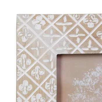 Photo frame 21 x 2 x 26 cm Natural Wood White 2