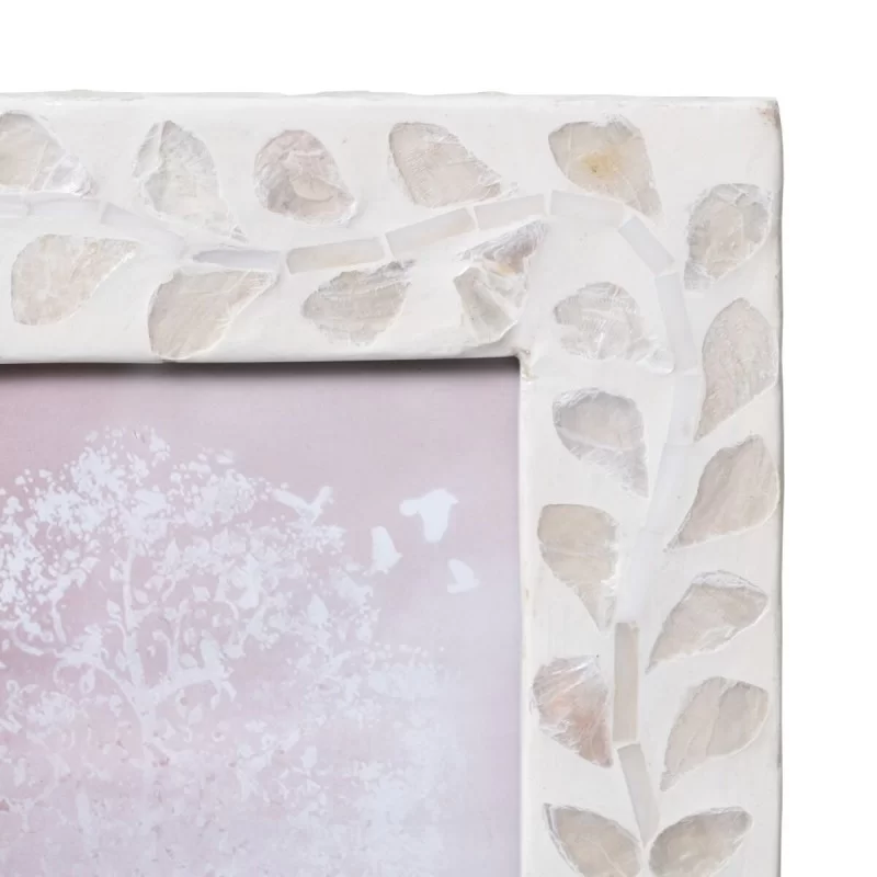 Photo frame Beige Mother of pearl 17 x 22 cm...