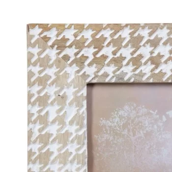 Photo frame 10,16 x 15,24 x 1,3 cm Wood White 2