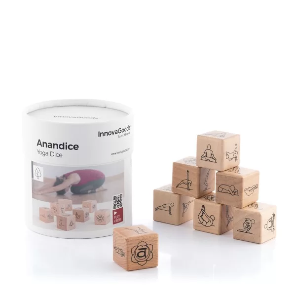 Yoga Dice Game Anandice InnovaGoods 7 Units