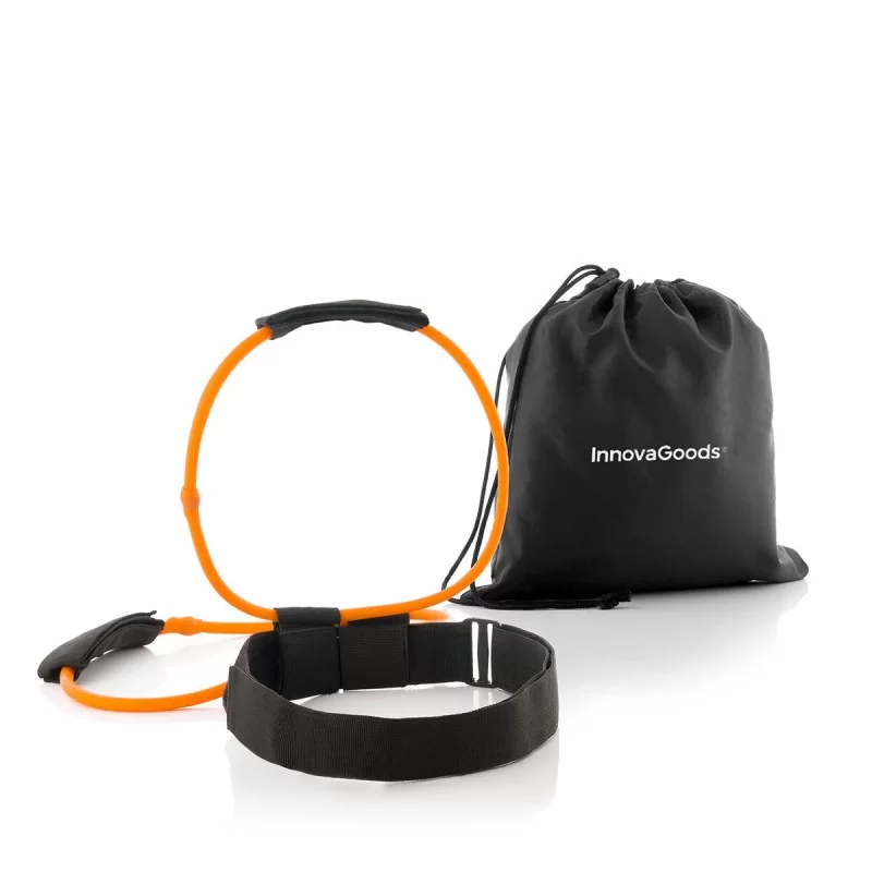 Belt with resistance bands for Glutes and...
