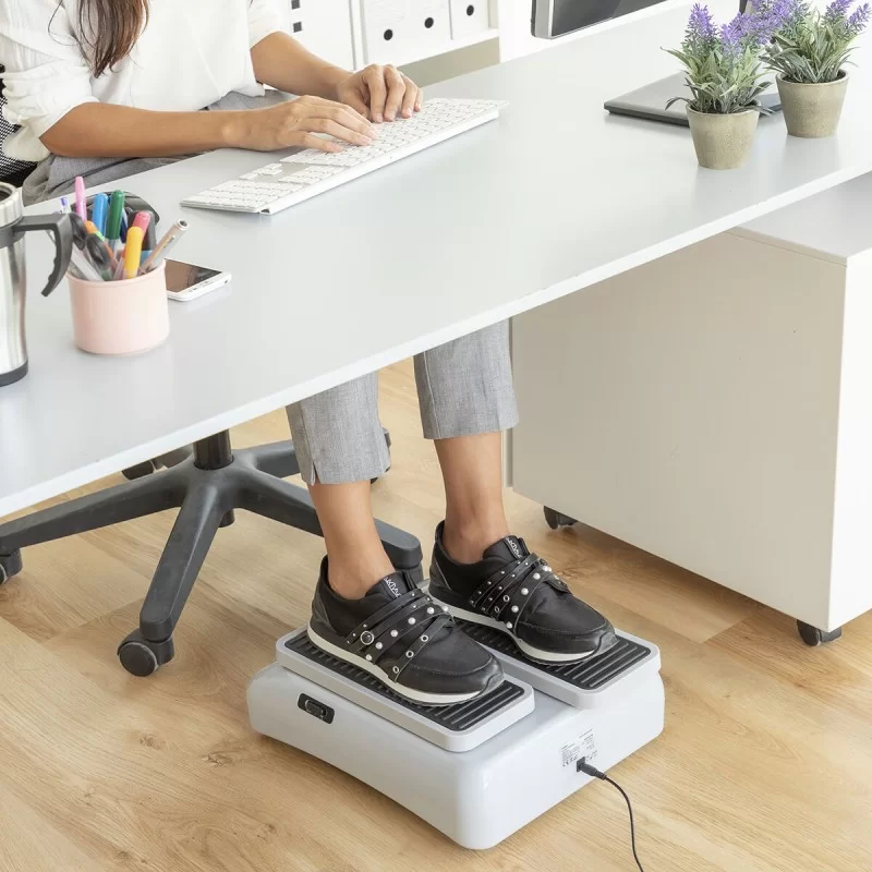 Passive Leg Exerciser for Walking While Seated...